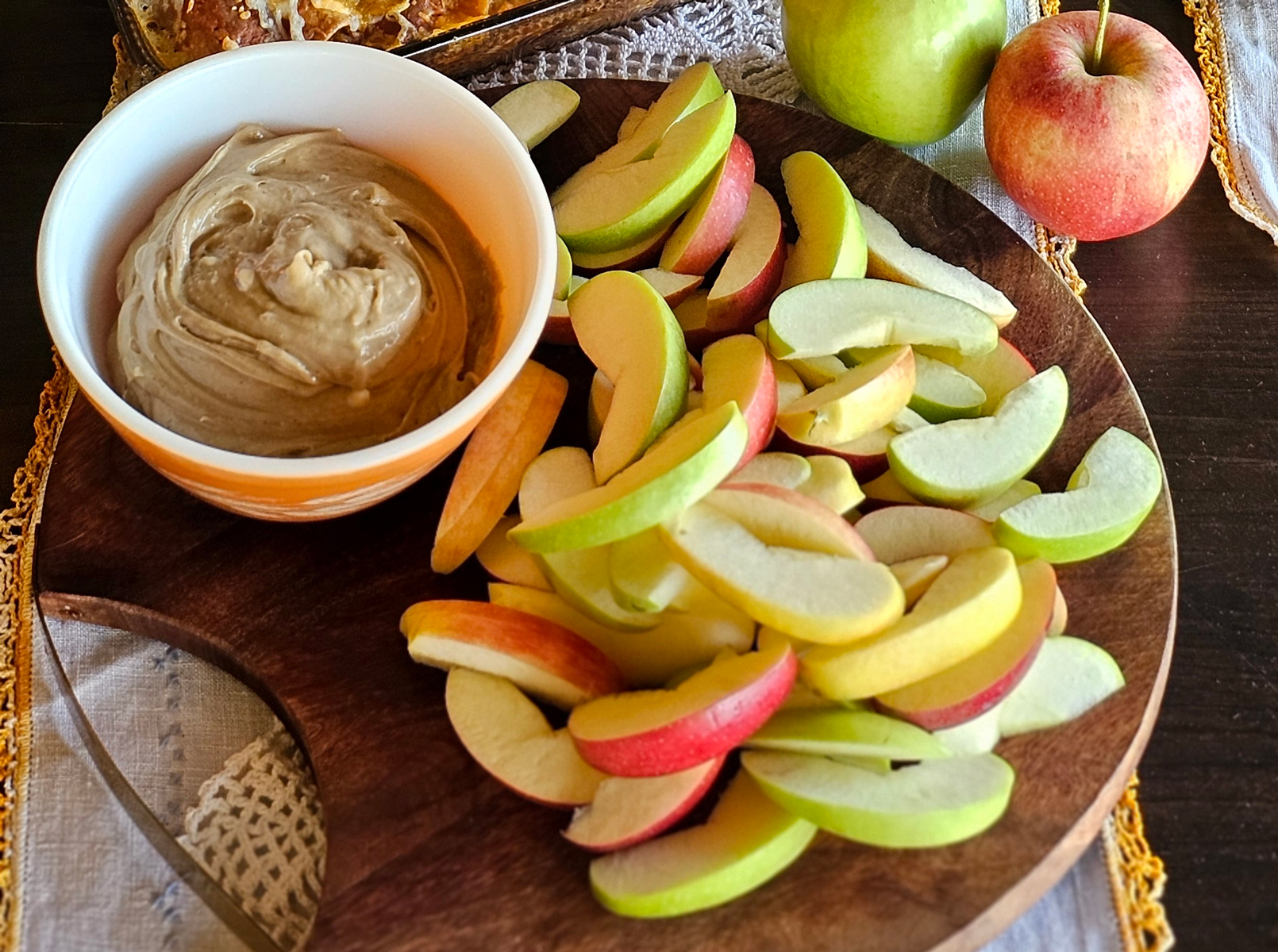 Cream Cheese Brown Sugar Dip Grit
